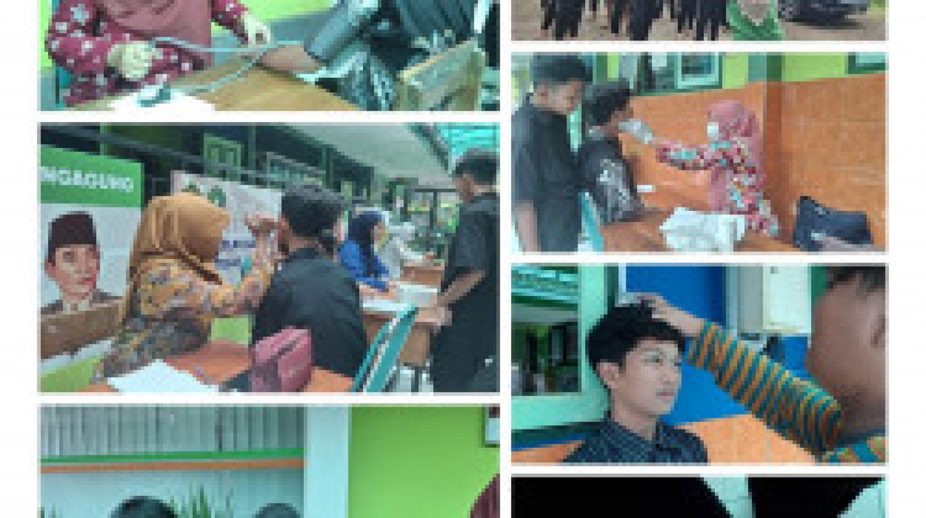 Cek Kesehatan Gratis ( CKG ): Pastikan Murid MTsN 4 Tulungagung Terapkan Pola Hidup Sehat