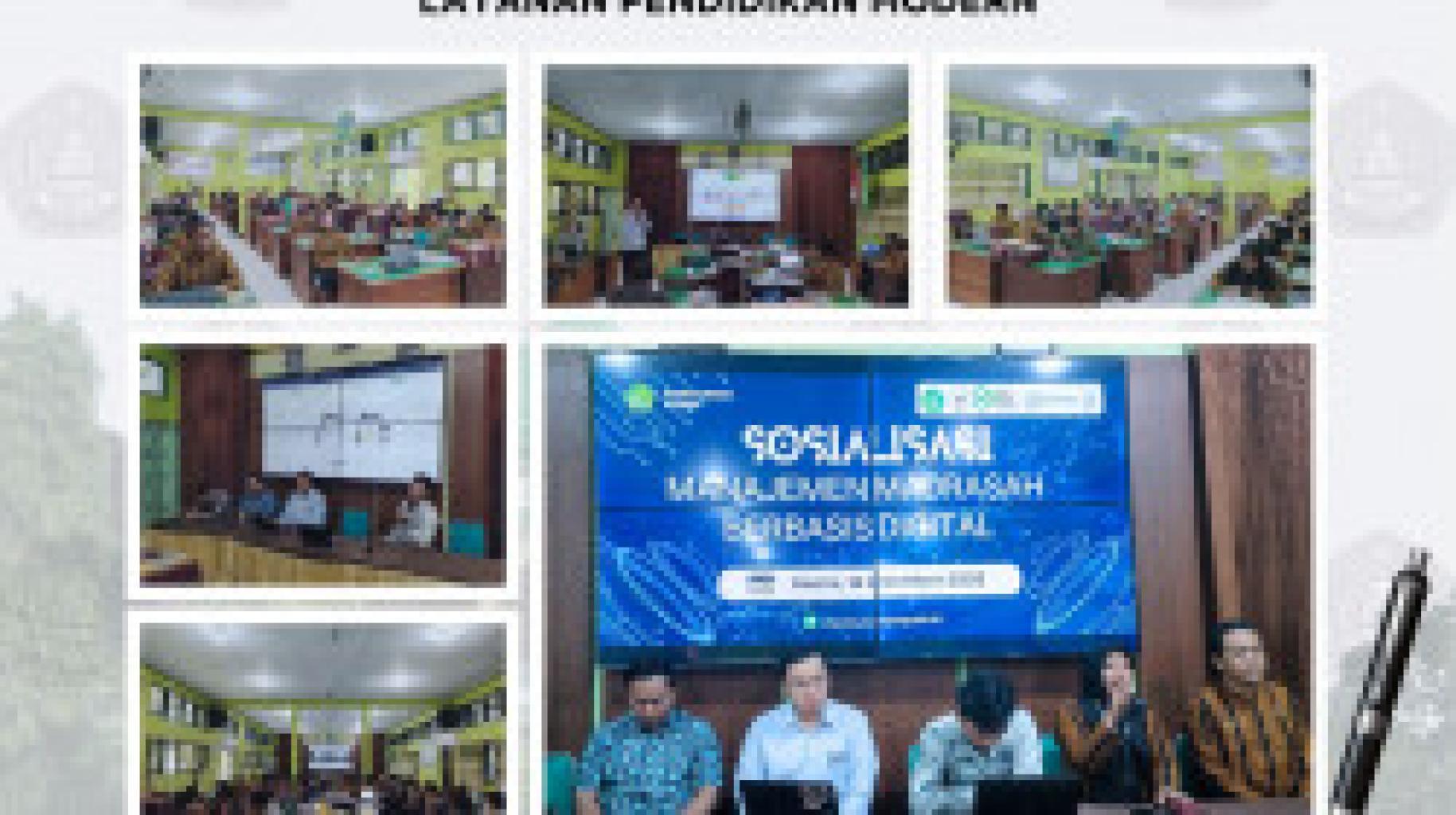 Penguatan Manajemen Madrasah Berbasis Digital Menuju Layanan Pendidikan Modern